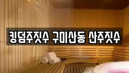 킹덤주짓수 구미산동 산주짓수