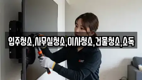 입주청소,사무실청소,이사청소,건물청소,소독