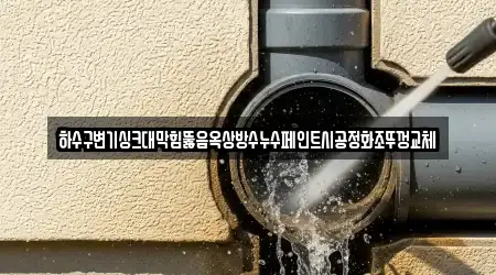 하수구변기싱크대막힘뚫음옥상방수누수페인트시공정화조뚜껑교체