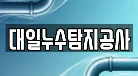 대일누수탐지공사