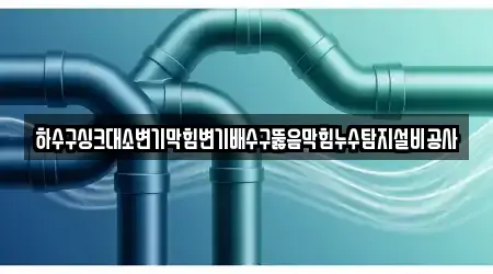 하수구싱크대소변기막힘변기배수구뚫음막힘누수탐지설비공사