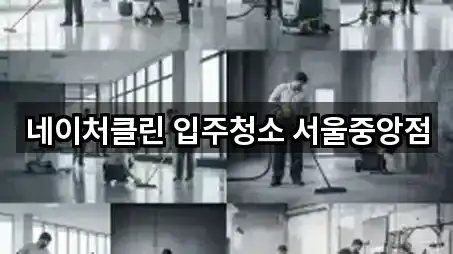 네이처클린 입주청소 서울중앙점