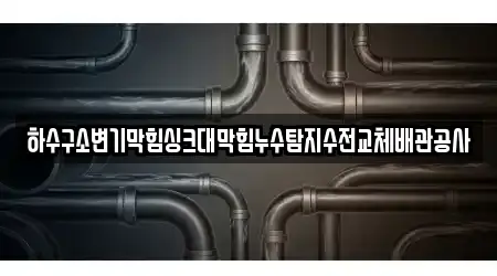 하수구소변기막힘싱크대막힘누수탐지수전교체배관공사