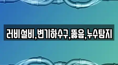 러비설비,변기하수구,뚫음,누수탐지