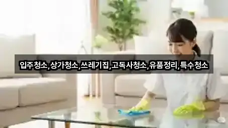 광주 남구 방림동 상가청소 3곳 주소 한눈정리