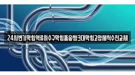 24시변기막힘역류하수구막힘뚫음씽크대막힘고압세척수전교체
