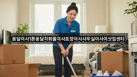 청진동 포장이사 지도 체크 5곳