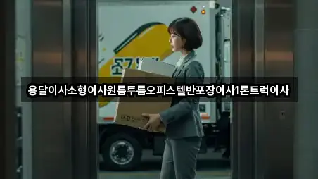 용달이사소형이사원룸투룸오피스텔반포장이사1톤트럭이사