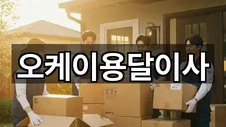 오케이용달이사