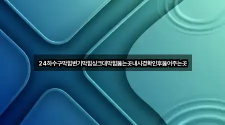 24하수구막힘변기막힘싱크대막힘뚫는곳내시경확인후뚫어주는곳