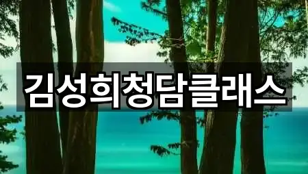 김성희청담클래스