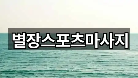 별장스포츠마사지