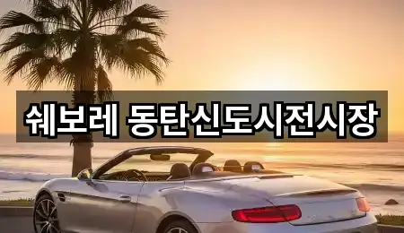 쉐보레 동탄신도시전시장