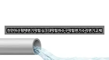 천안아산평택변기막힘싱크대막힘하수구막힘변기수리변기교체