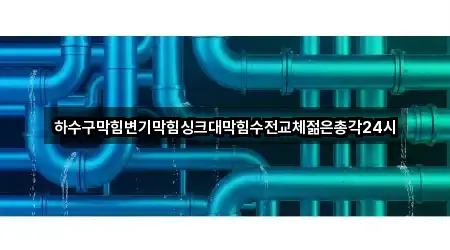 하수구막힘변기막힘싱크대막힘수전교체젊은총각24시