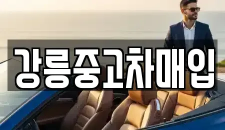 강원특별자치도 강릉시 내곡동 중고차매입 전문 강릉중고차매입