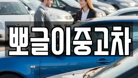 강원특별자치도 태백시 적각동 중고차매매 전문 뽀글이중고차