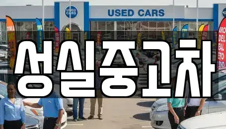 강원특별자치도 태백시 화전동 중고차매매 전문 성실중고차