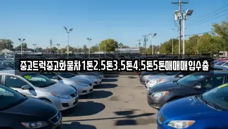 강원특별자치도 태백시 화전동 중고차매입 전문 중고트럭중고화물차1톤2.5톤3.5톤4.5톤5톤매매매입수출