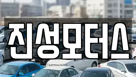 경기 부천시 소사구 옥길동 중고차매매 전문 진성모터스