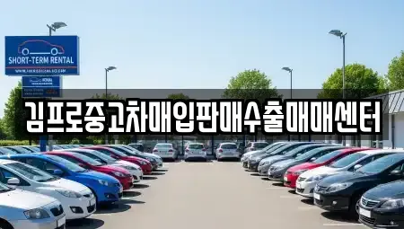 경기 수원시 장안구 송죽동 중고차매매 전문 김프로중고차매입판매수출매매센터