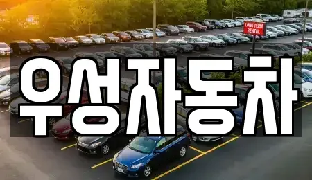 경기 안성시 신건지동 중고차매매 전문 우성자동차