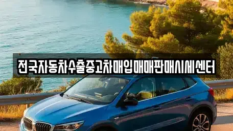 경기 안성시 신건지동 중고차매입 전문 전국자동차수출중고차매입매매판매시세센터