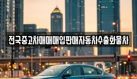 경기 평택시 현덕면 중고차 전문 전국중고차매매매입판매자동차수출화물차