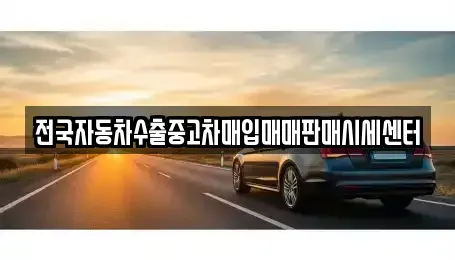 경기 평택시 현덕면 중고차매입 전문 전국자동차수출중고차매입매매판매시세센터