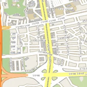 경기도 성남시 중원구 성남동 렌트카 카존렌터카 성남지점 위치