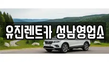 경기도 성남시 중원구 성남동 장기렌트카 전문 유진렌트카 성남영업소