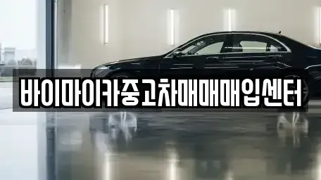 경기도 시흥시 하중동 중고차매입 전문 바이마이카중고차매매매입센터