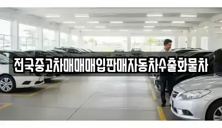 경기도 용인시 수지구 성복동 중고차 전문 전국중고차매매매입판매자동차수출화물차