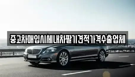 경기도 용인시 처인구 중고차매입 전문 중고차매입시세내차팔기견적가격수출업체