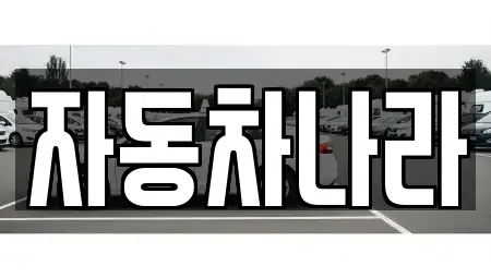 경기도 하남시 망월동 중고차매매 전문 자동차나라