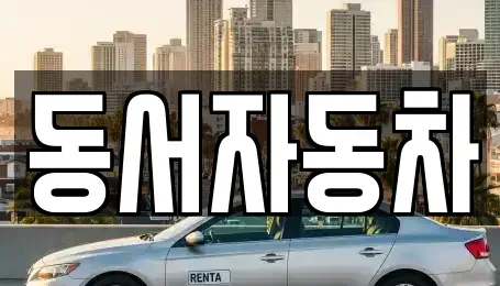 경남 김해시 삼문동 중고차 전문 동서자동차