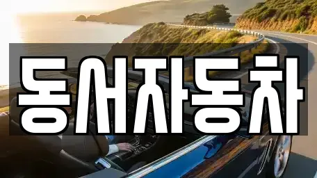 경남 사천시 사등동 중고차 전문 동서자동차