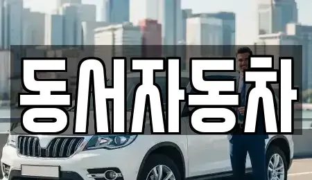 경남 진주시 평안동 중고차 전문 동서자동차