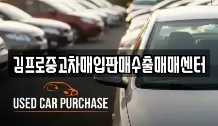 경북 경주시 중고차매입 전문 김프로중고차매입판매수출매매센터