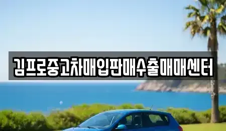 경북 영천시 고경면 중고차매매 전문 김프로중고차매입판매수출매매센터