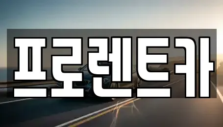 경상북도 안동시 운안동 렌트카 전문 프로렌트카