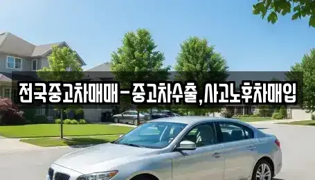 경상북도 안동시 운안동 중고차 전문 전국중고차매매-중고차수출,사고노후차매입