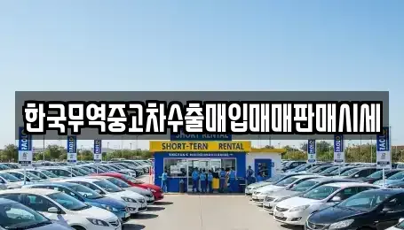 경상북도 안동시 운안동 중고차 전문 한국무역중고차수출매입매매판매시세