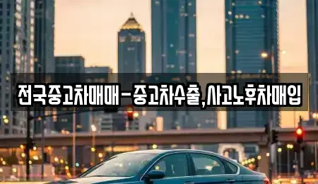 광주 광산구 오선동 중고차매입 전문 전국중고차매매-중고차수출,사고노후차매입