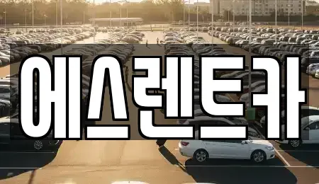 광주광역시 서구 마륵동 렌트카 전문 에스렌트카