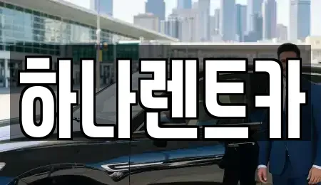 대구 중구 동인동4가 렌트카 전문 하나렌트카