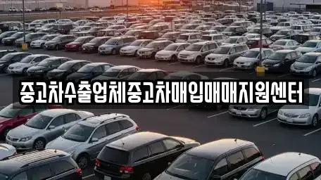 대구광역시 수성구 수성동1가 중고차매입 전문 중고차수출업체중고차매입매매지원센터