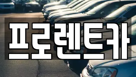 대전 대덕구 신탄진동 장기렌트카 전문 프로렌트카