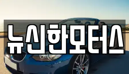 대전 동구 홍도동 중고차매매 전문 뉴신한모터스