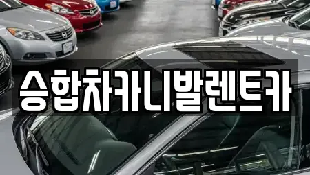 대전 중구 정생동 렌트카 전문 승합차카니발렌트카